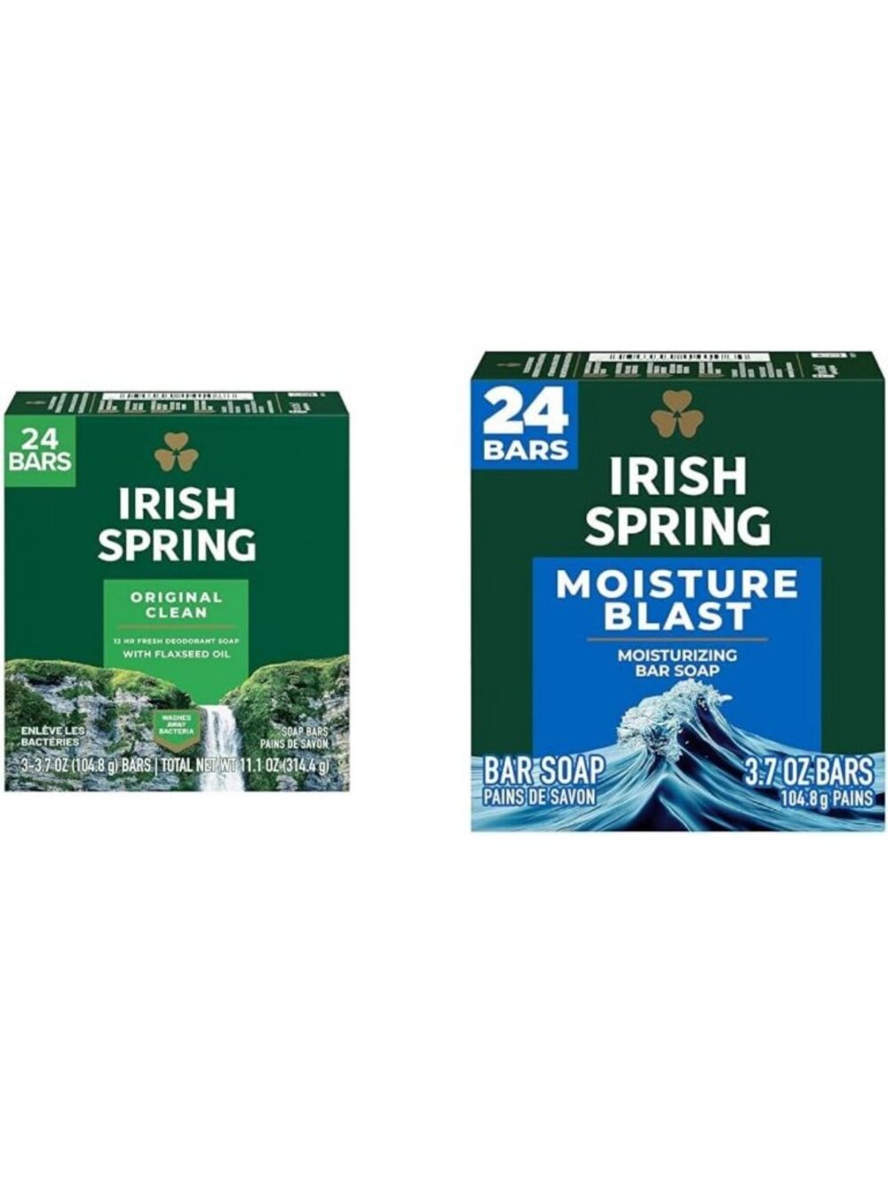 Men's Bar Soap - Original Clean, Fresh Scent, 12-Hour Odor Protection, Moisture
